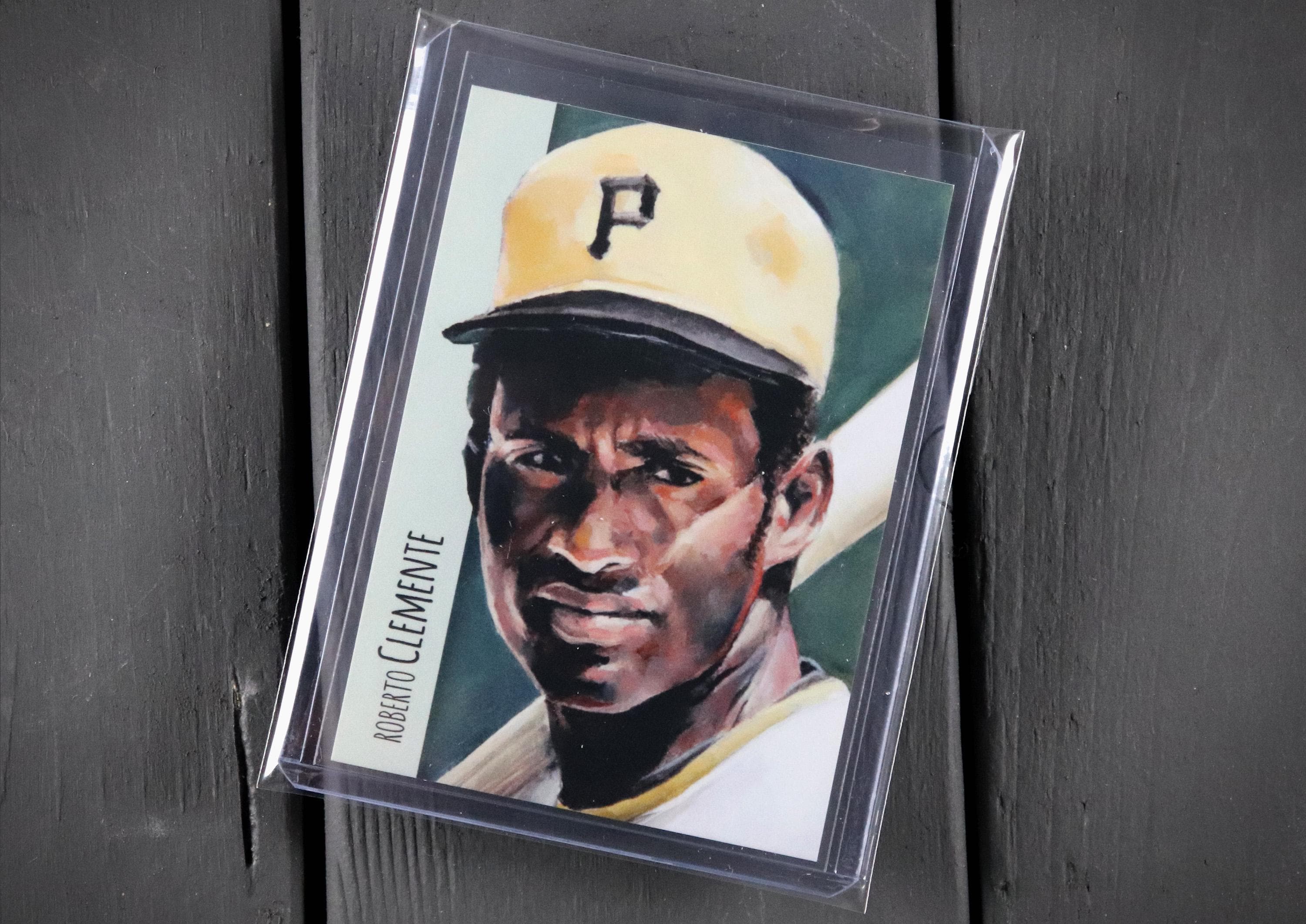 Roberto Clemente ACEO Limited Edition Baseball Art Card Pittsburgh Pirates