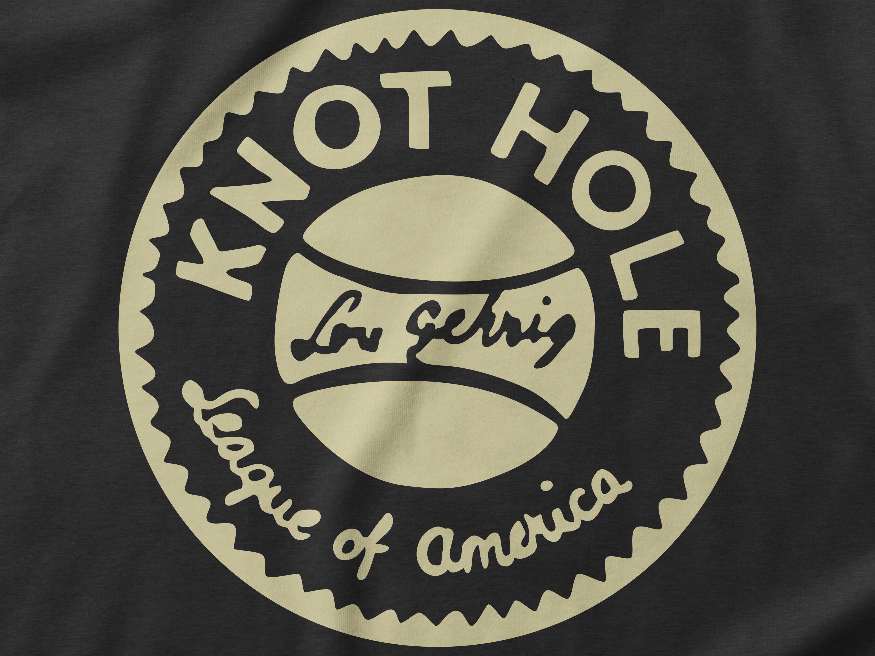 Knot Hole League Goudey Lou Gehrig Baseball Card Unisex t-shirt