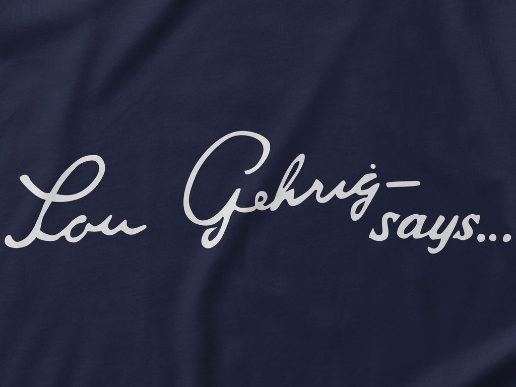 34 Goudey Lou Gehrig Says Baseball Card Unisex t-shirt