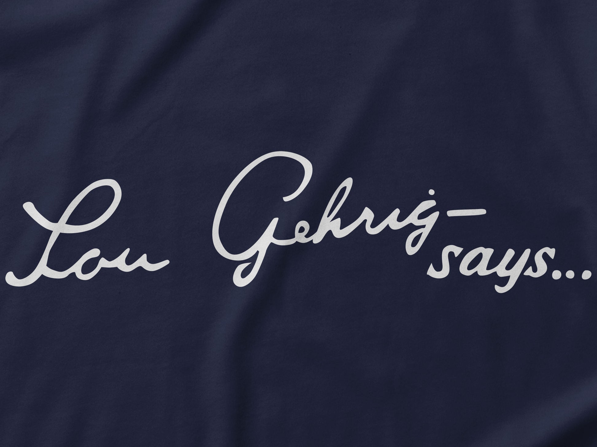 34 Goudey Lou Gehrig Says Baseball Card Unisex t-shirt