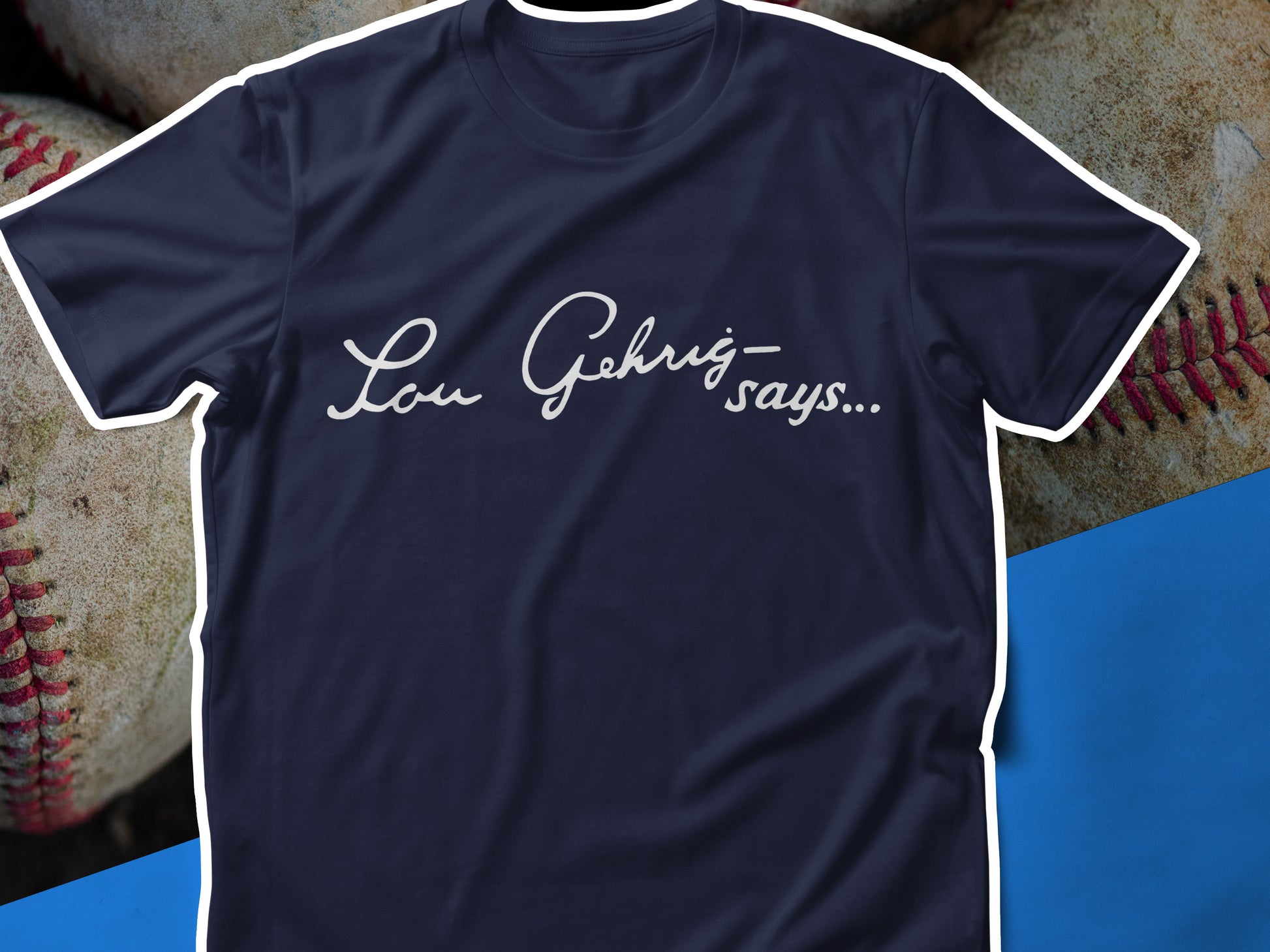 34 Goudey Lou Gehrig Says Baseball Card Unisex t-shirt