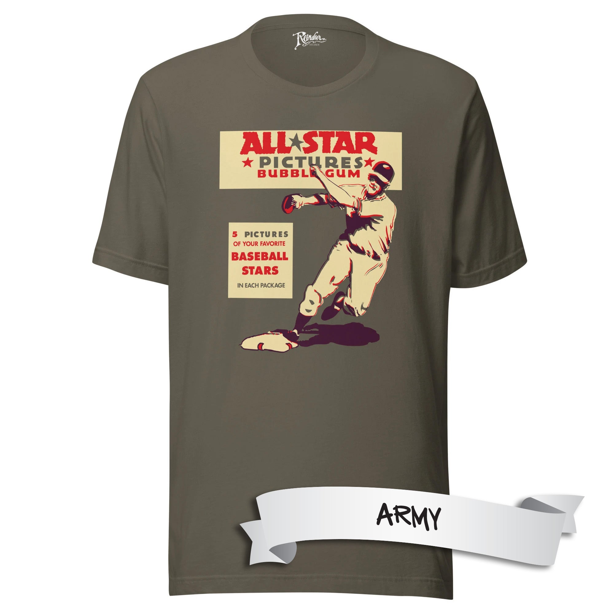 48-49 Leaf Baseball Card Unisex t-shirt