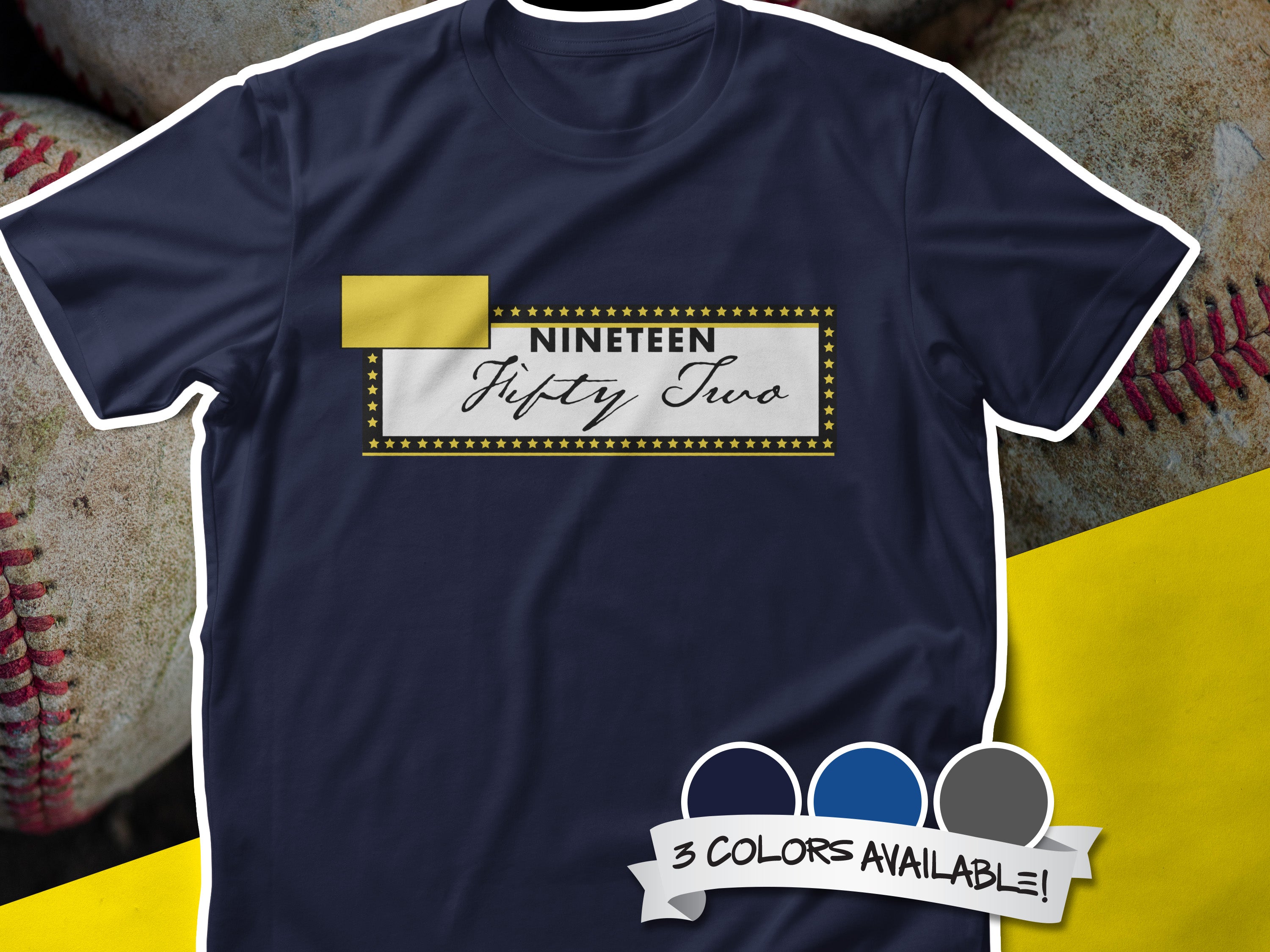 1952 Retro Classic Baseball Card Unisex t-shirt