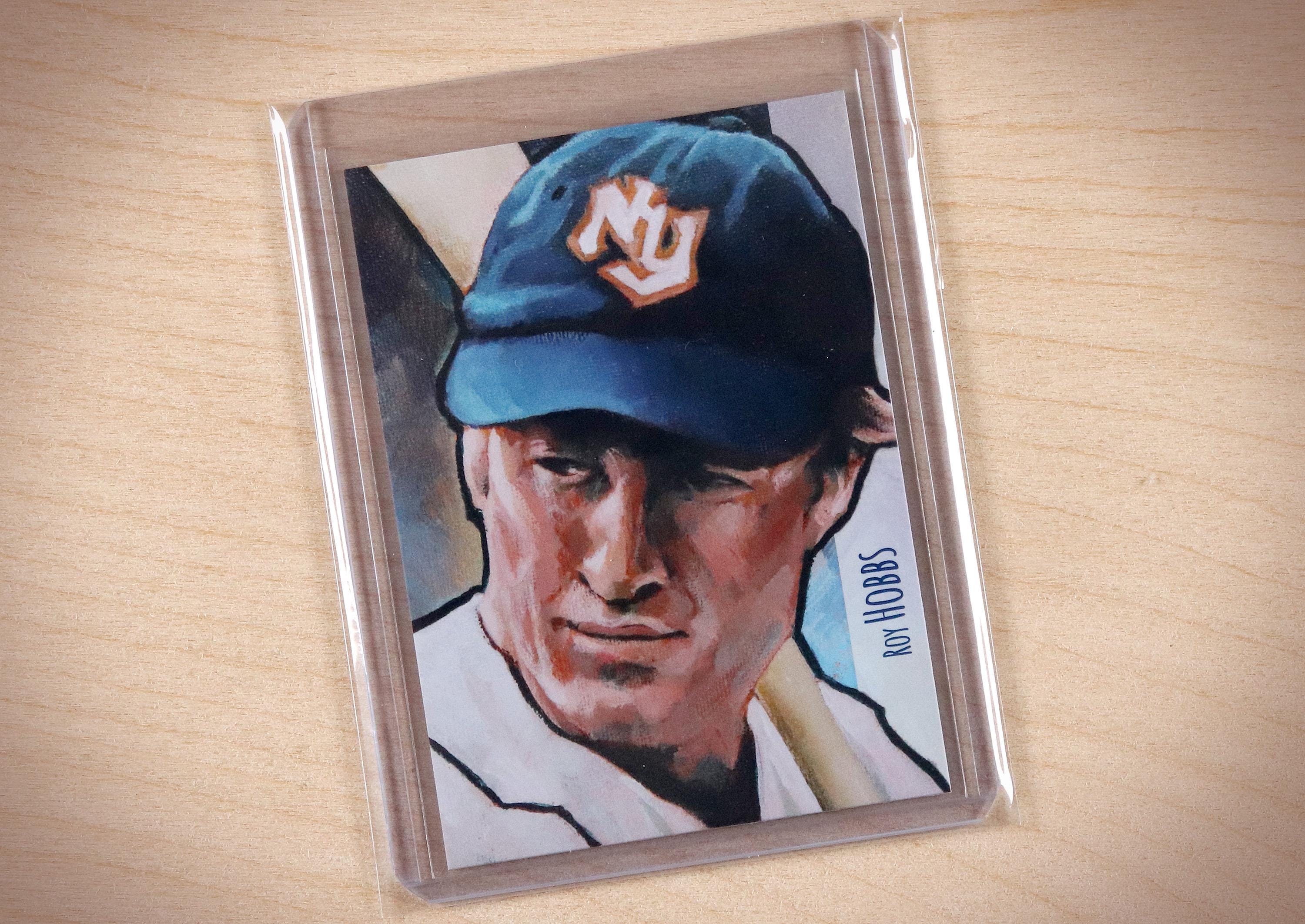 The Natural Roy Hobbs Robert Redford ACEO Limited Edition Baseball Art Card