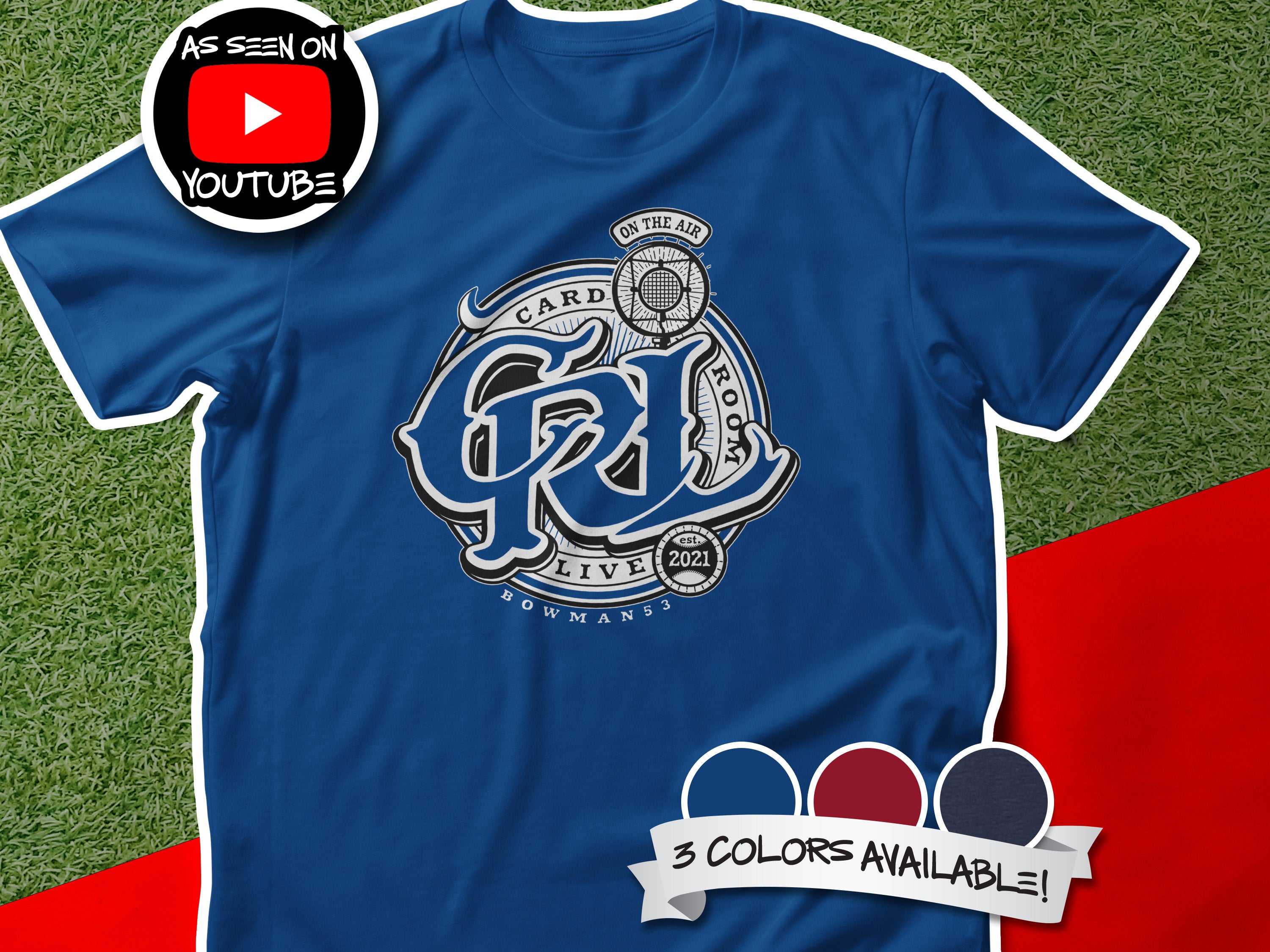 Card Room Live (Bowman53) Unisex t-shirt