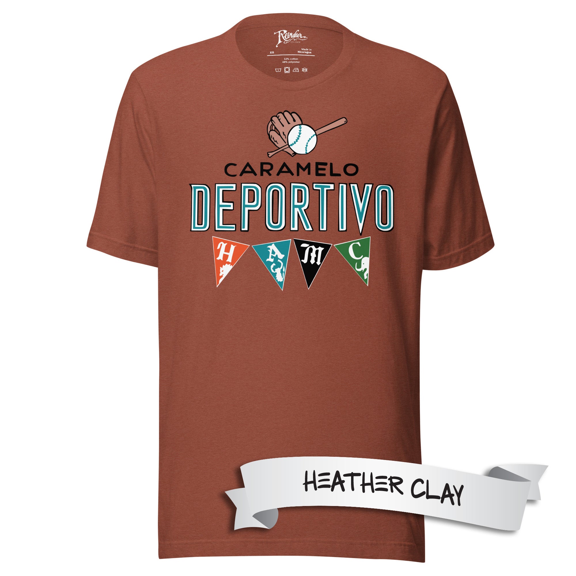 Caramelo Deportivo Cuban Baseball Banners Unisex t-shirt