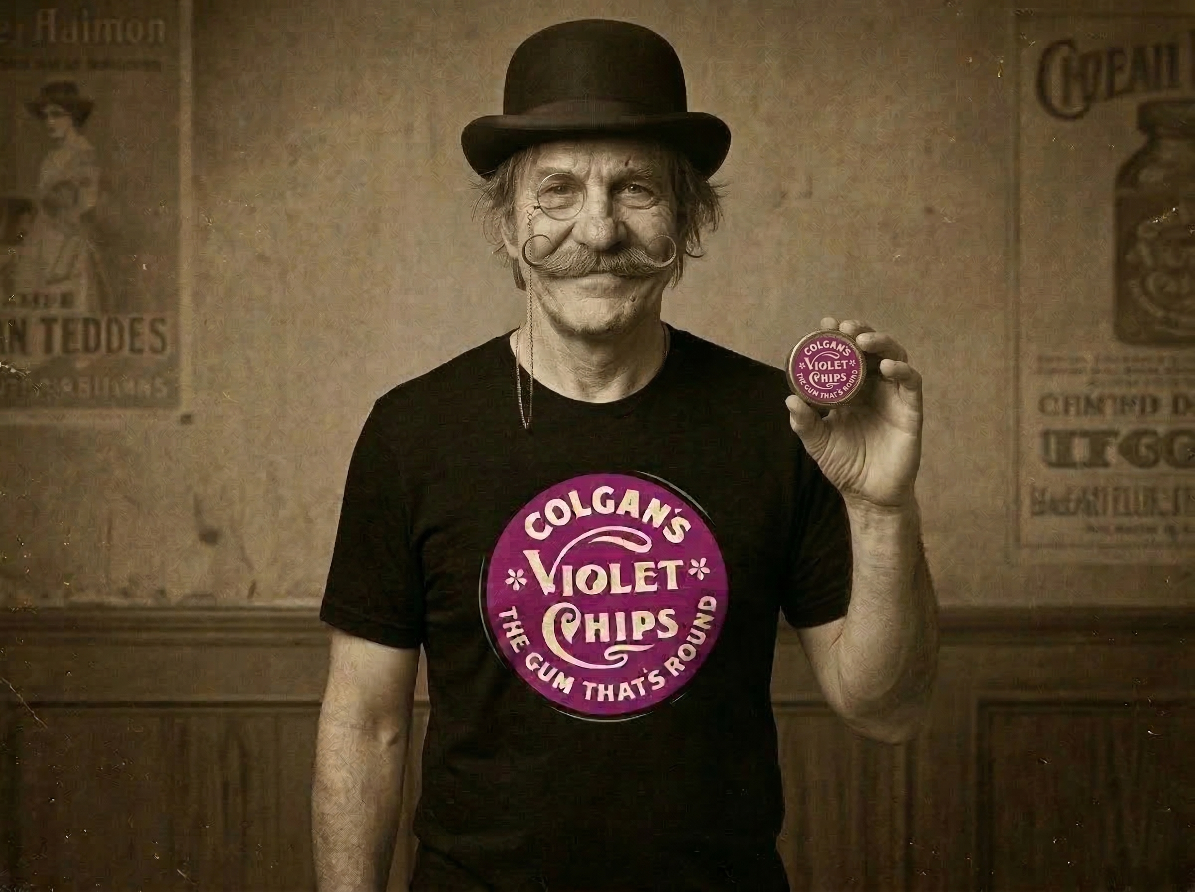 Colgan's Violet Chips Prewar Baseball Unisex t-shirt