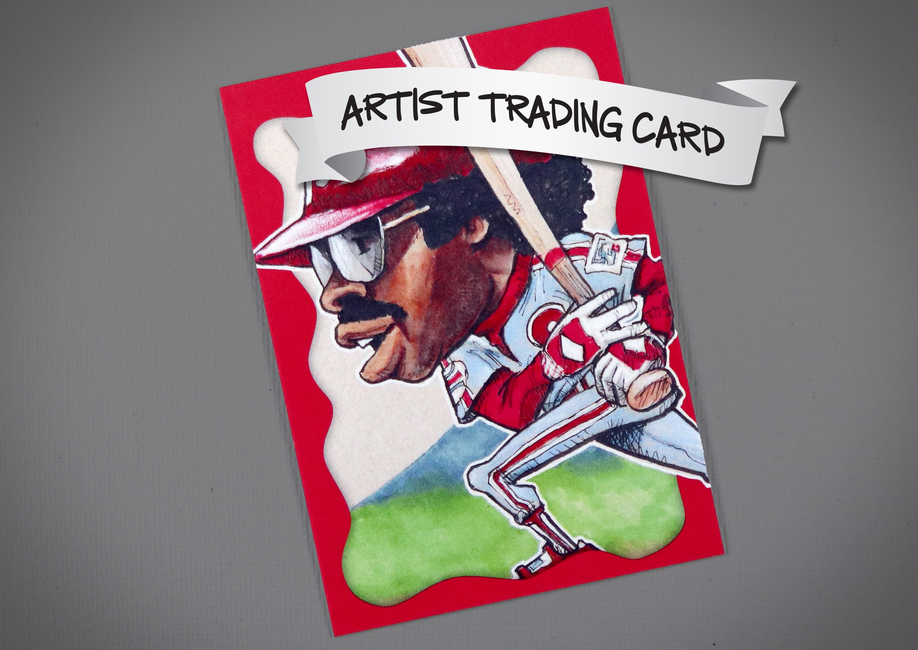 Dick Allen ACEO Limited Edition Baseball Art Card Philadelphia Phillies