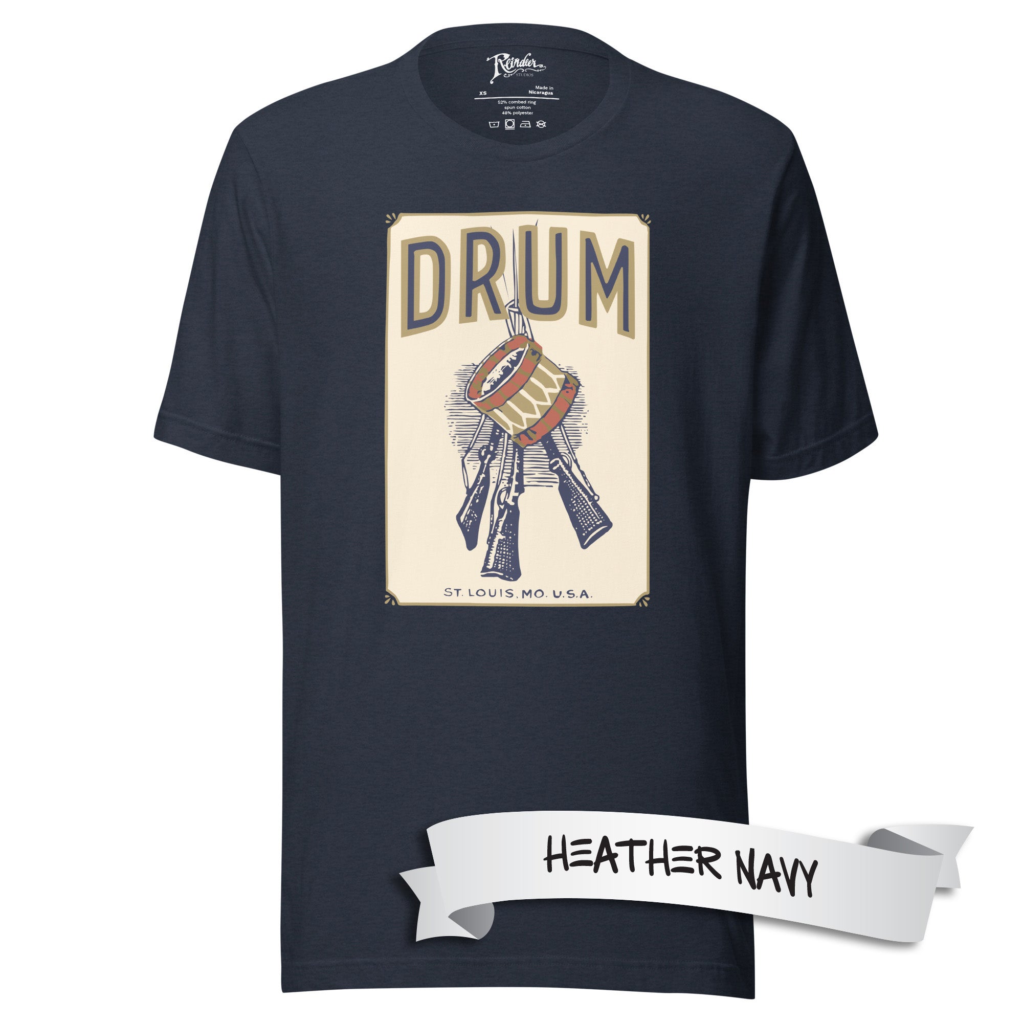 Drum Pre-war Tobacciana Unisex t-shirt