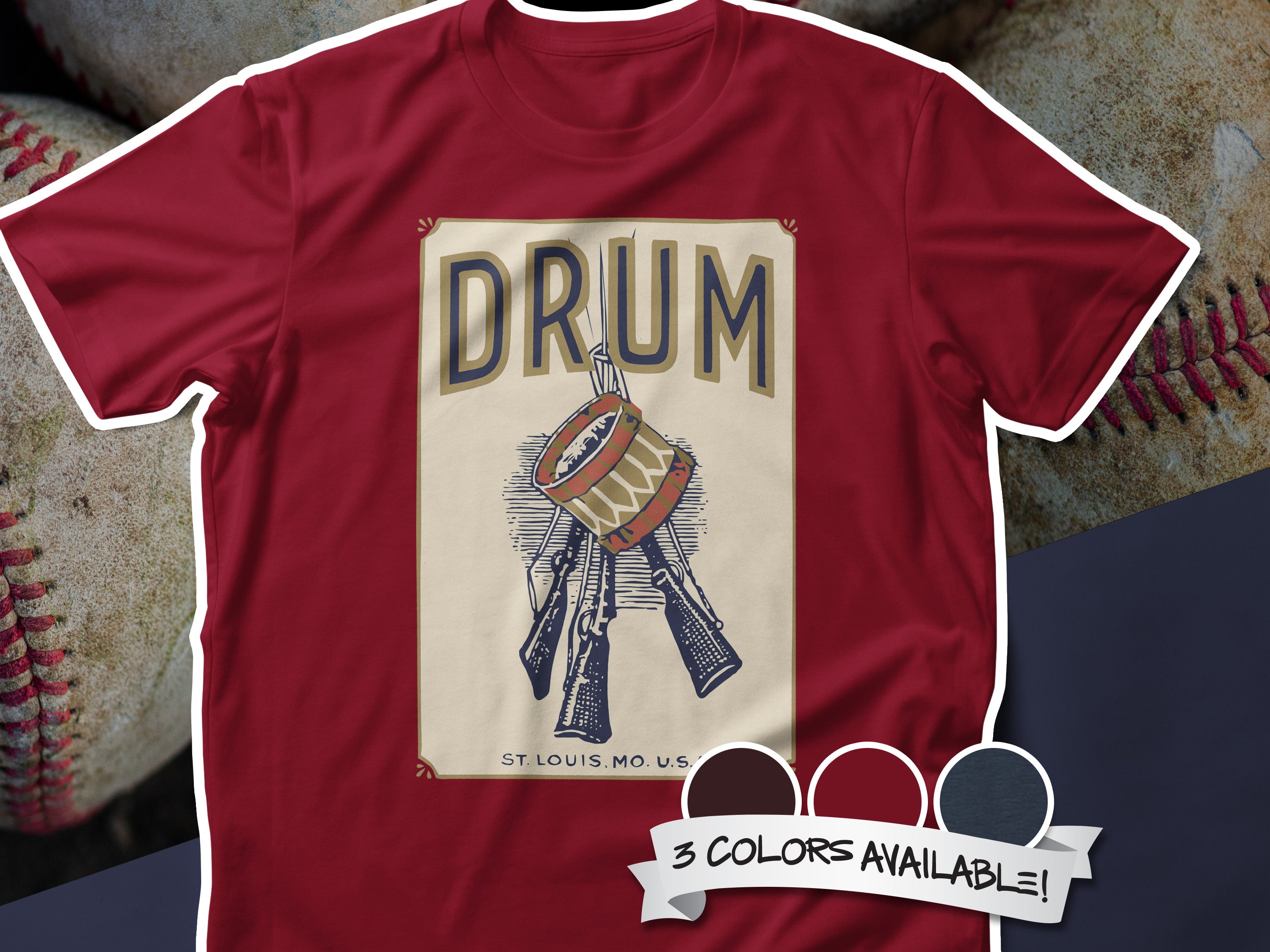 Drum Pre-war Tobacciana Unisex t-shirt
