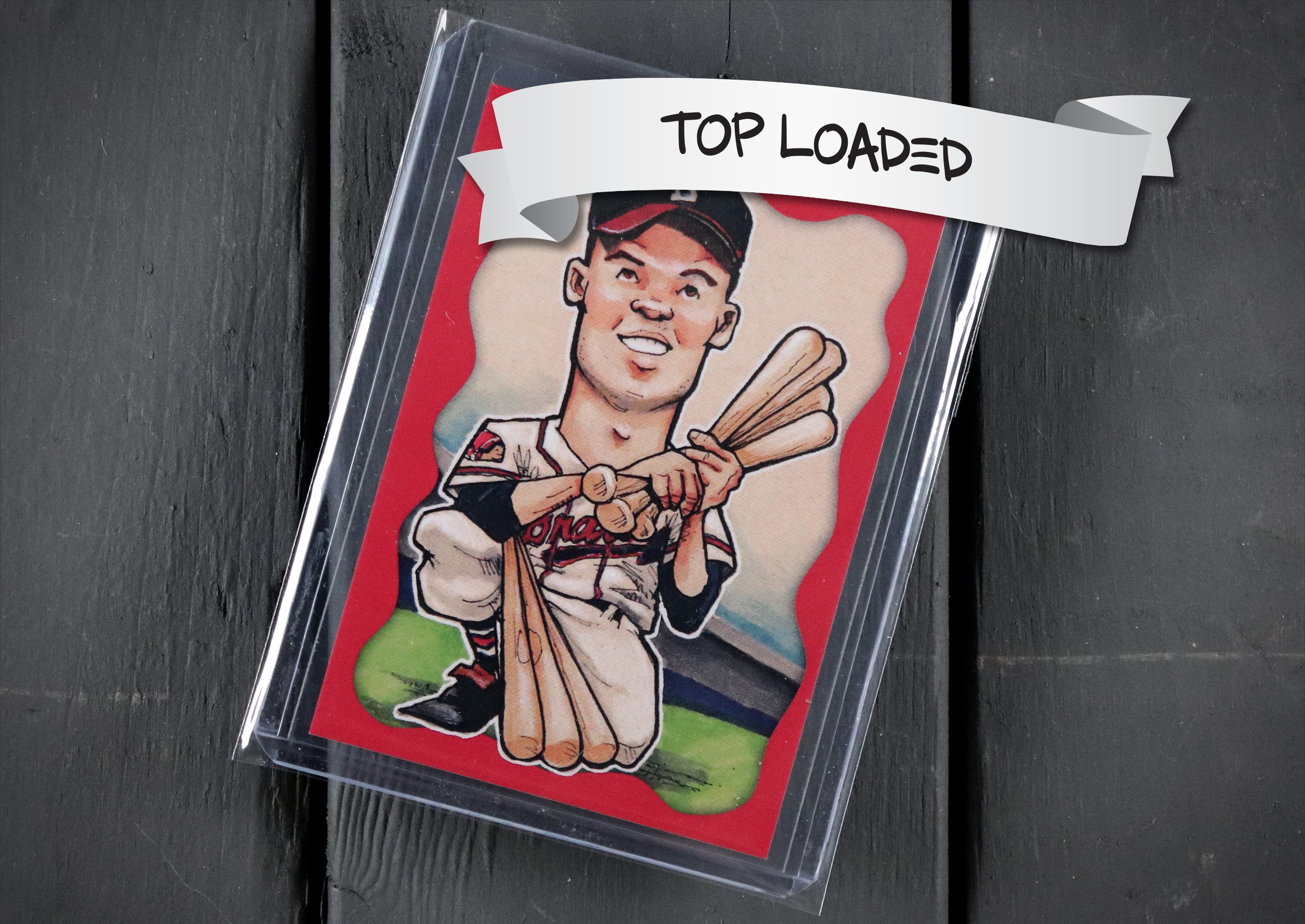 Eddie Mathews ACEO Limited Edition Baseball Art Card Atlanta Braves Boston Milwaukee