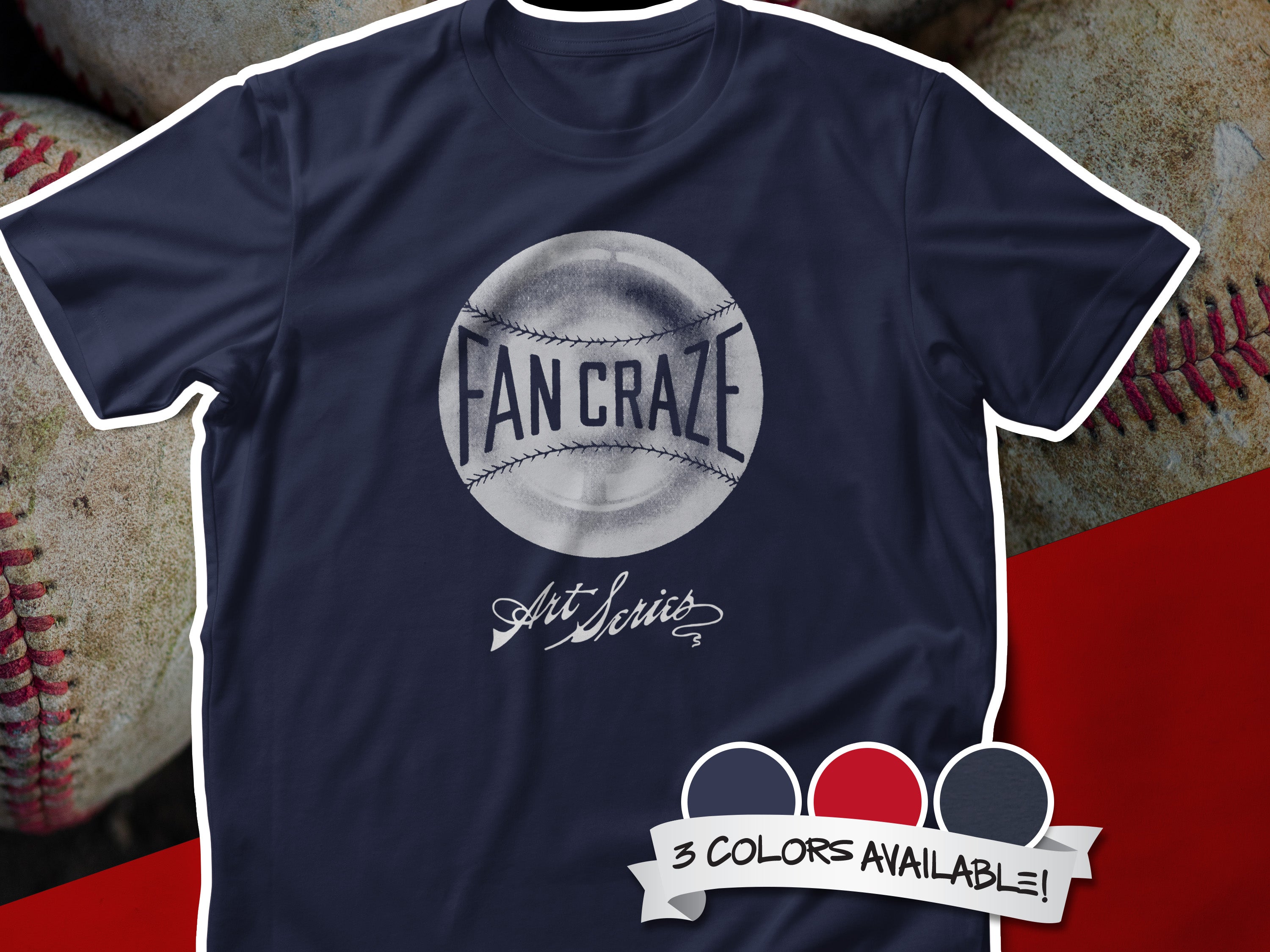 Fan Craze Prewar Baseball Card t-shirt