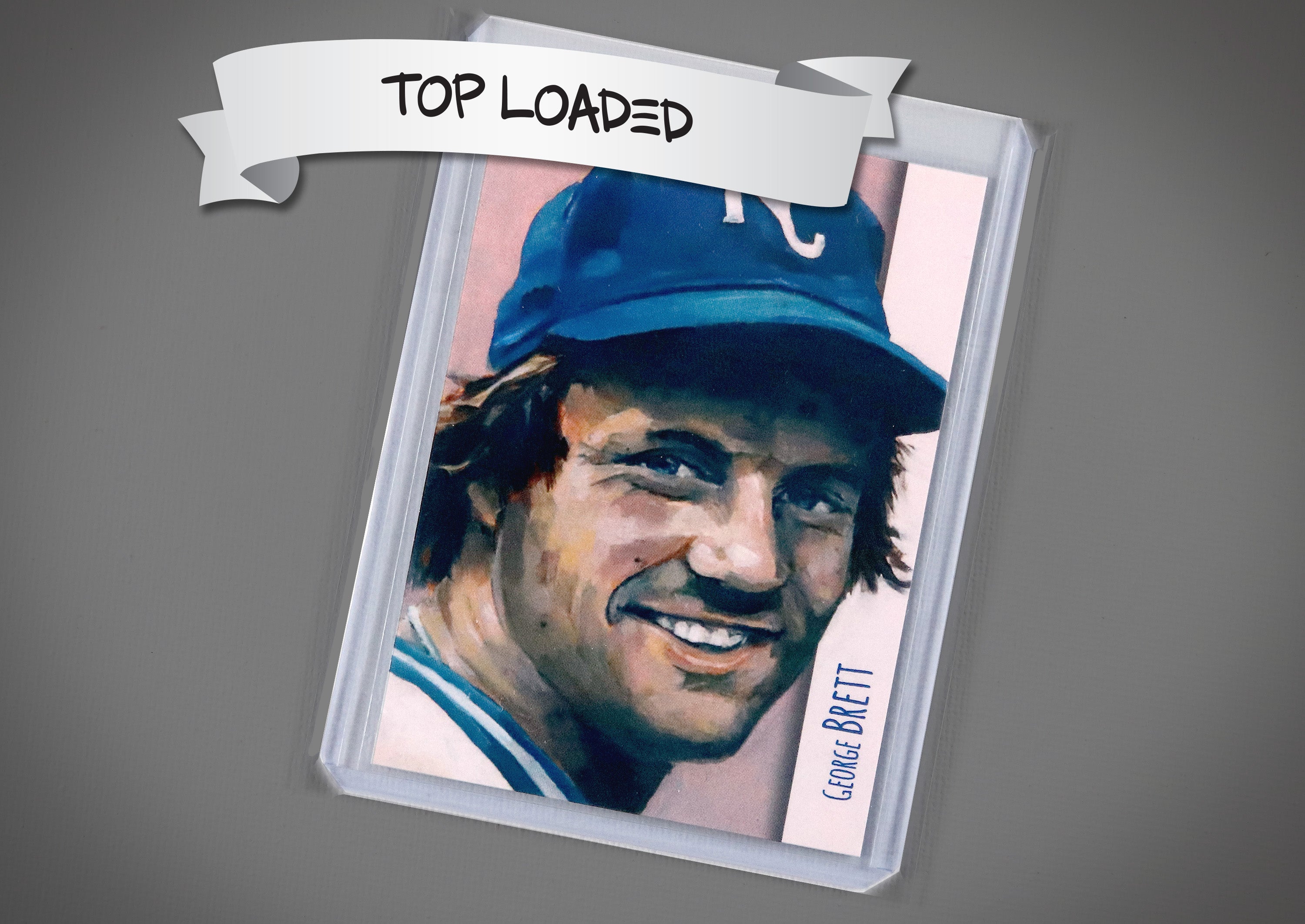 George Brett ACEO Limited Edition Baseball Art Card Kansas City Royals