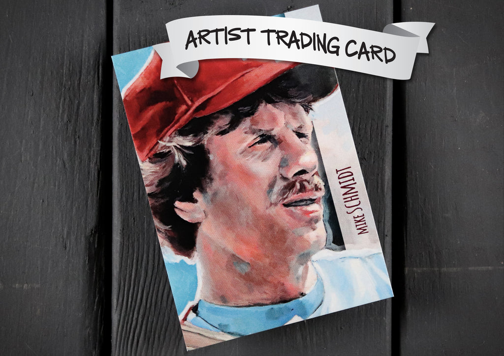 Mike Schmidt ACEO Limited Edition Baseball Art Card Philadelphia Phillies