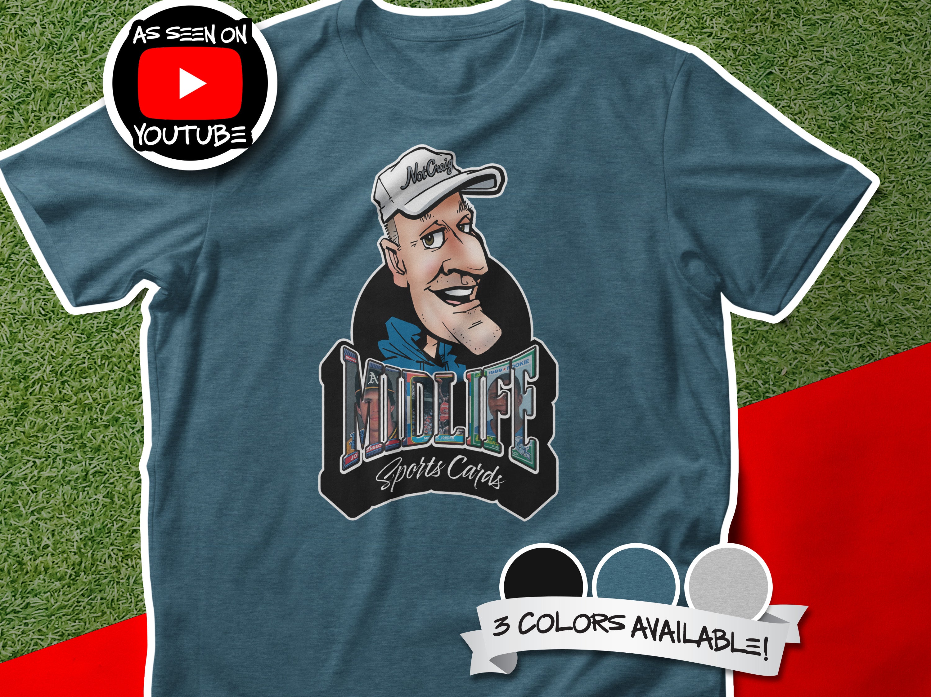 MidLife Sports Cards Graig Unisex t-shirt