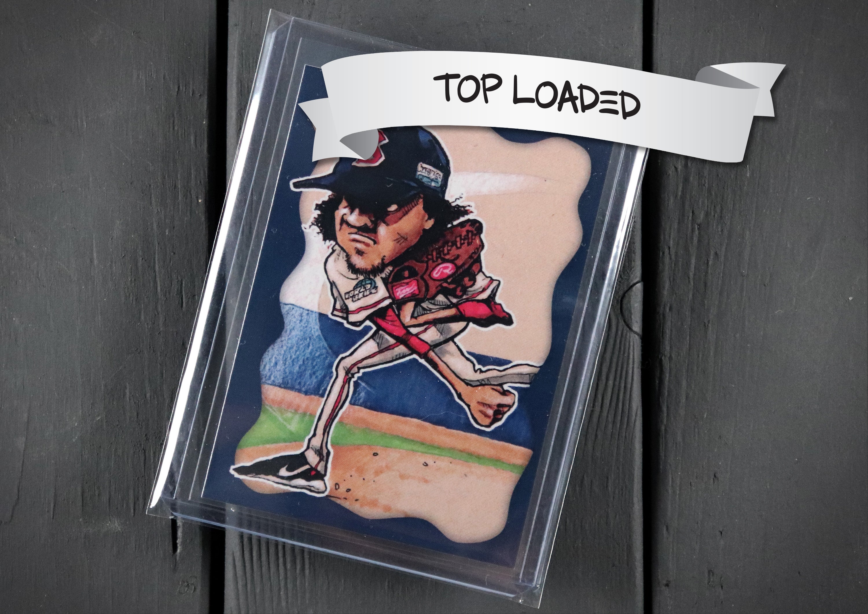 Pedro Martinez ACEO Limited Edition Baseball Art Card Boston Red Sox