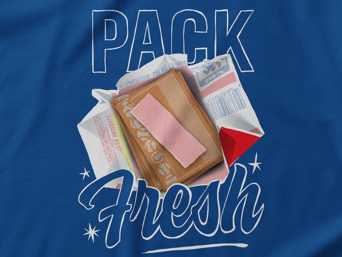 Pack Fresh Wax Pack T-Shirt – Vintage Baseball Card Graphic Unisex t-shirt