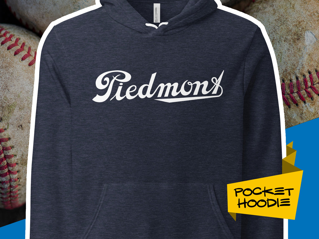 Piedmont T206 Baseball Vintage Logo Unisex Pullover Hoodie