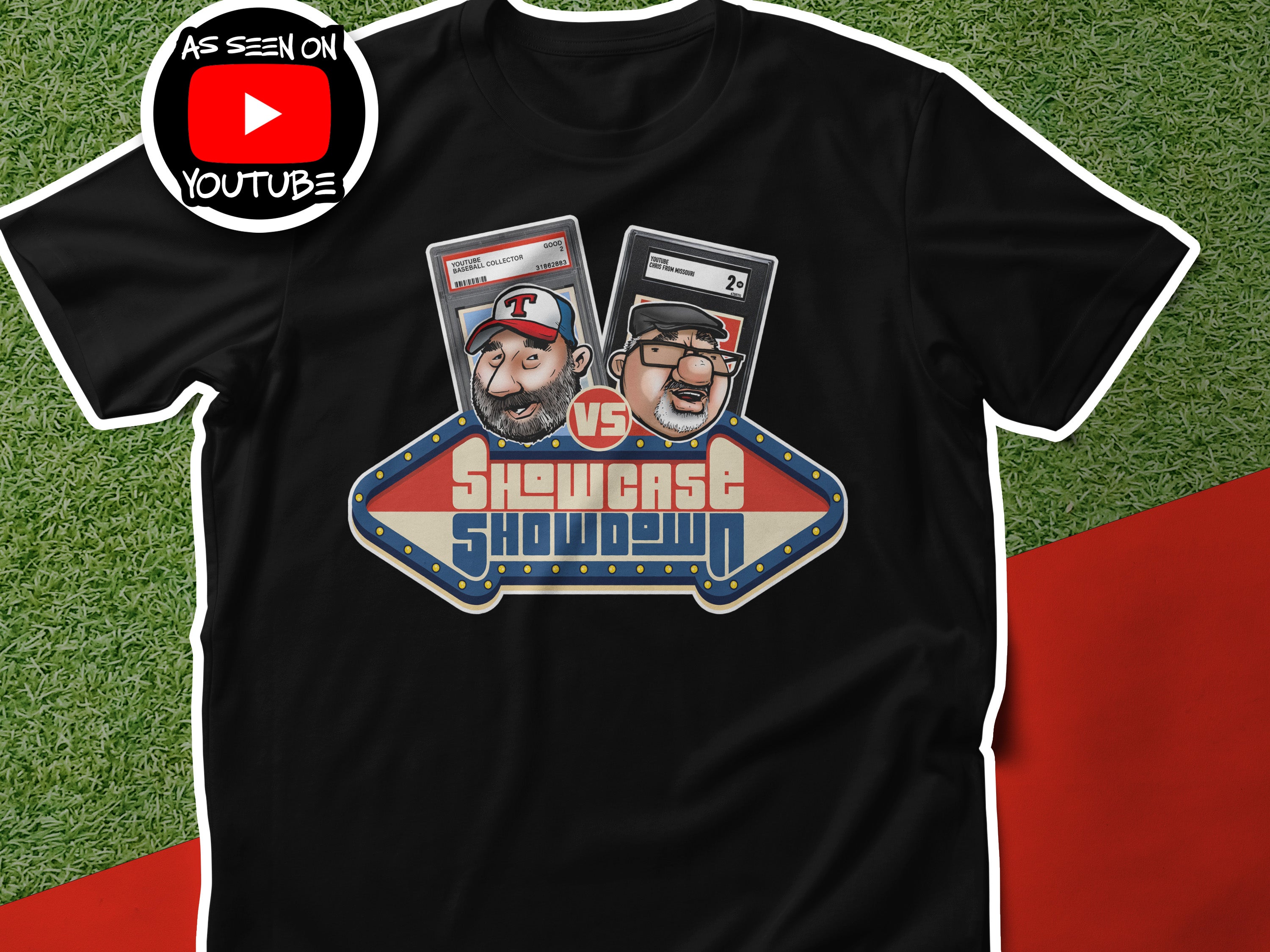 Showcase Showdown YouTube Baseball Collector Chris from Missouri Unisex t-shirt