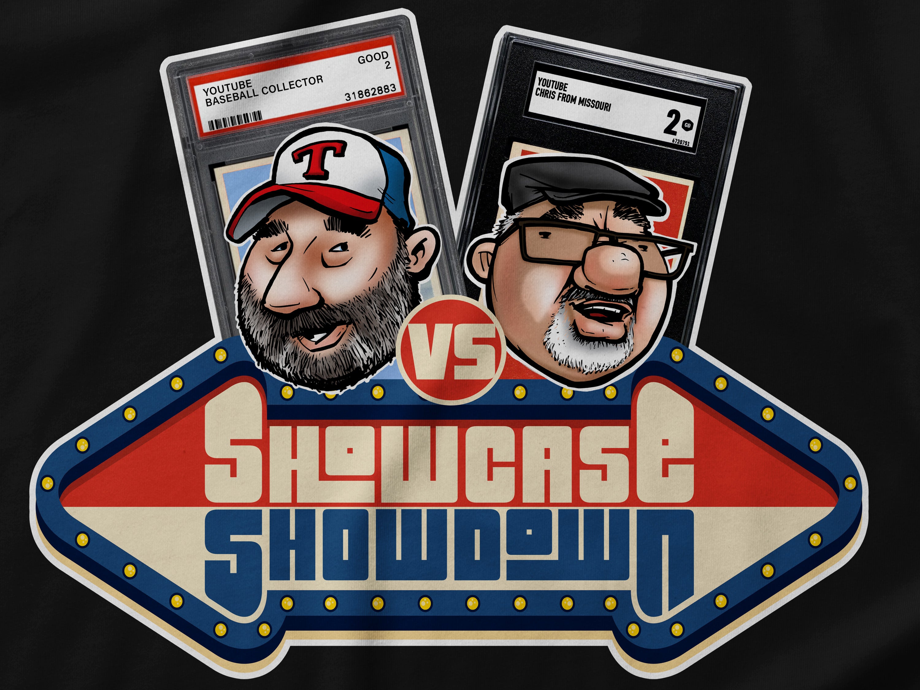 Showcase Showdown YouTube Baseball Collector Chris from Missouri Unisex t-shirt