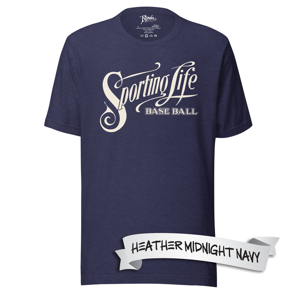 Sporting Life Pre-war Baseball Unisex t-shirt