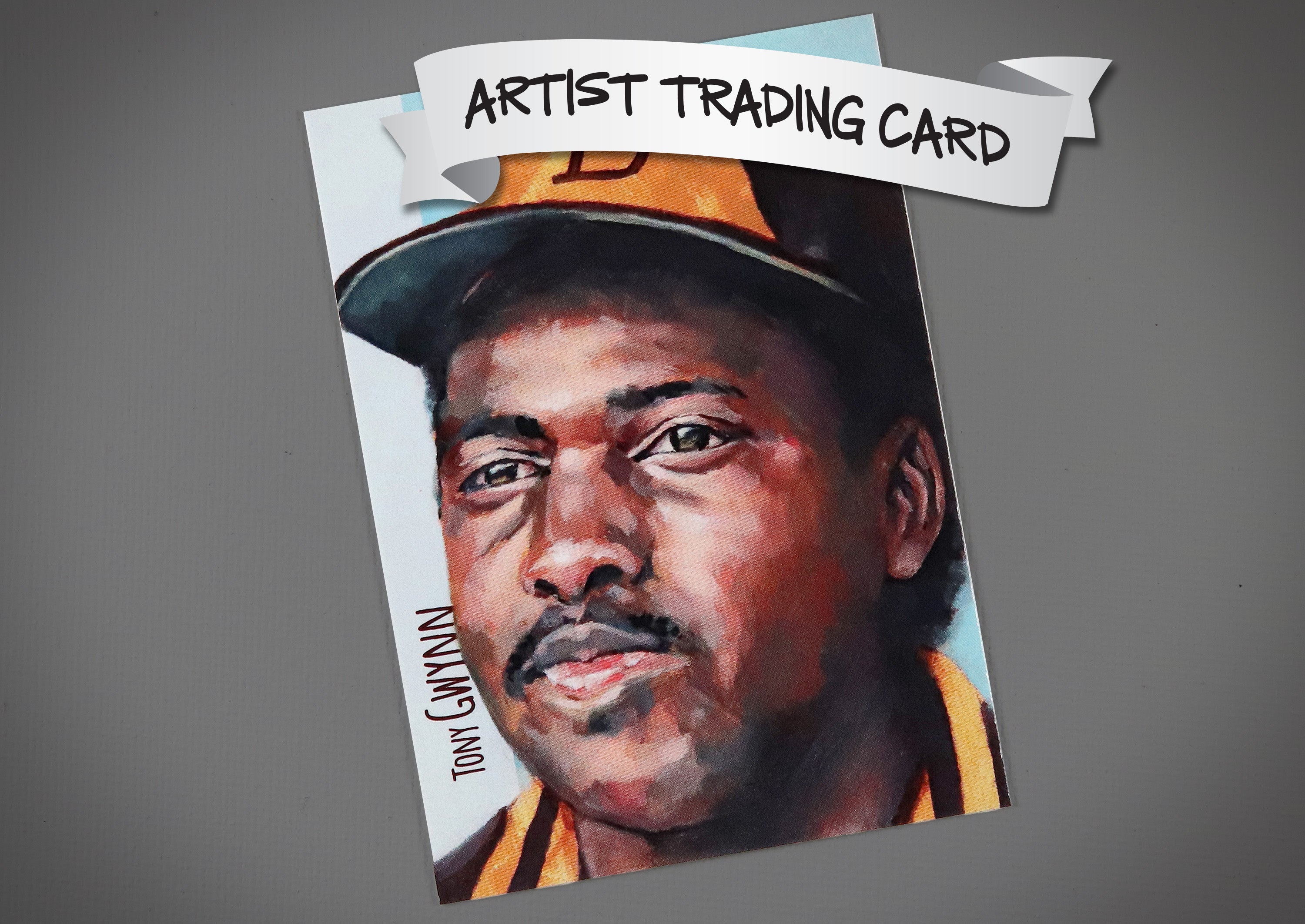 Tony Gwynn ACEO Limited Edition Baseball Art Card San Diego Padres