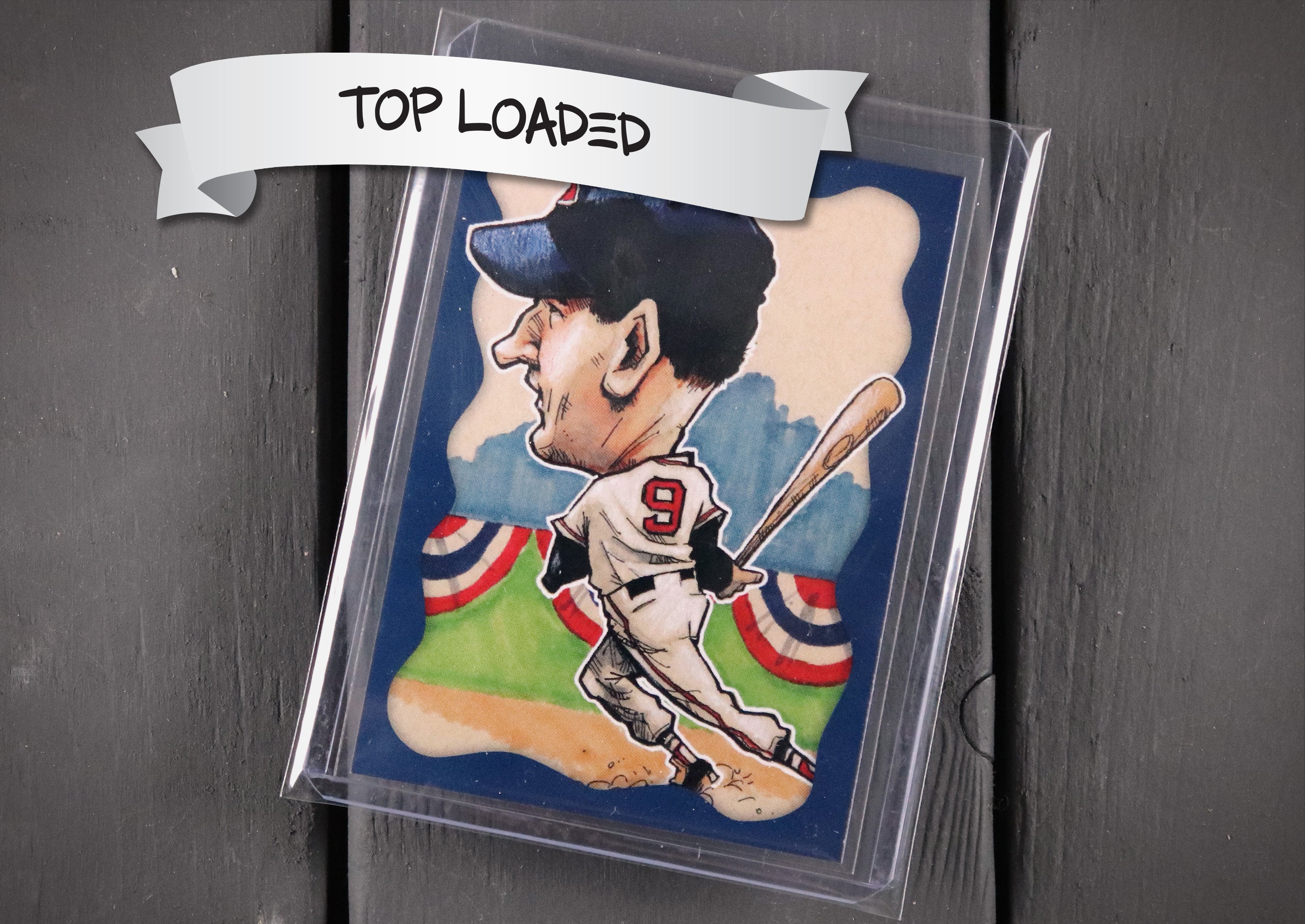 Ted Williams ACEO Limited Edition Baseball Art Card Boston Red Sox