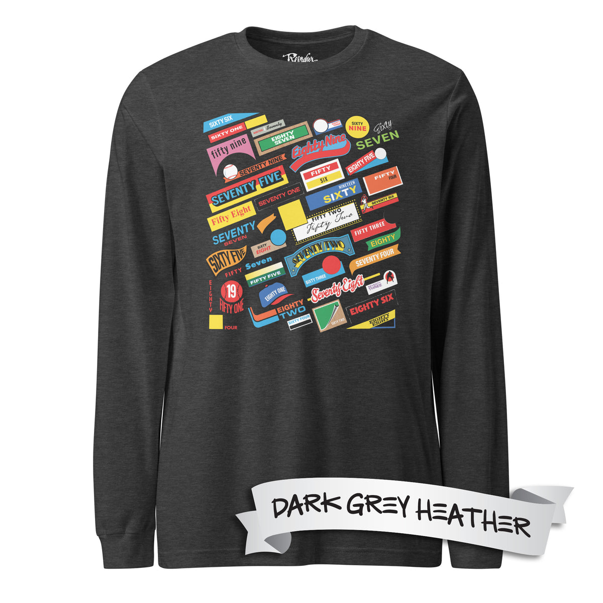 Years of Classic Baseball Design Long Sleeve T-shirt