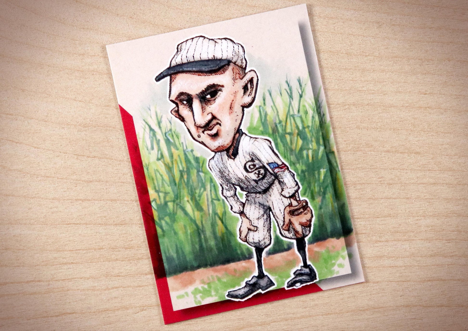 Shoeless Joe Jackson ACEO Limited Edition Baseball Art Card Chicago White Sox
