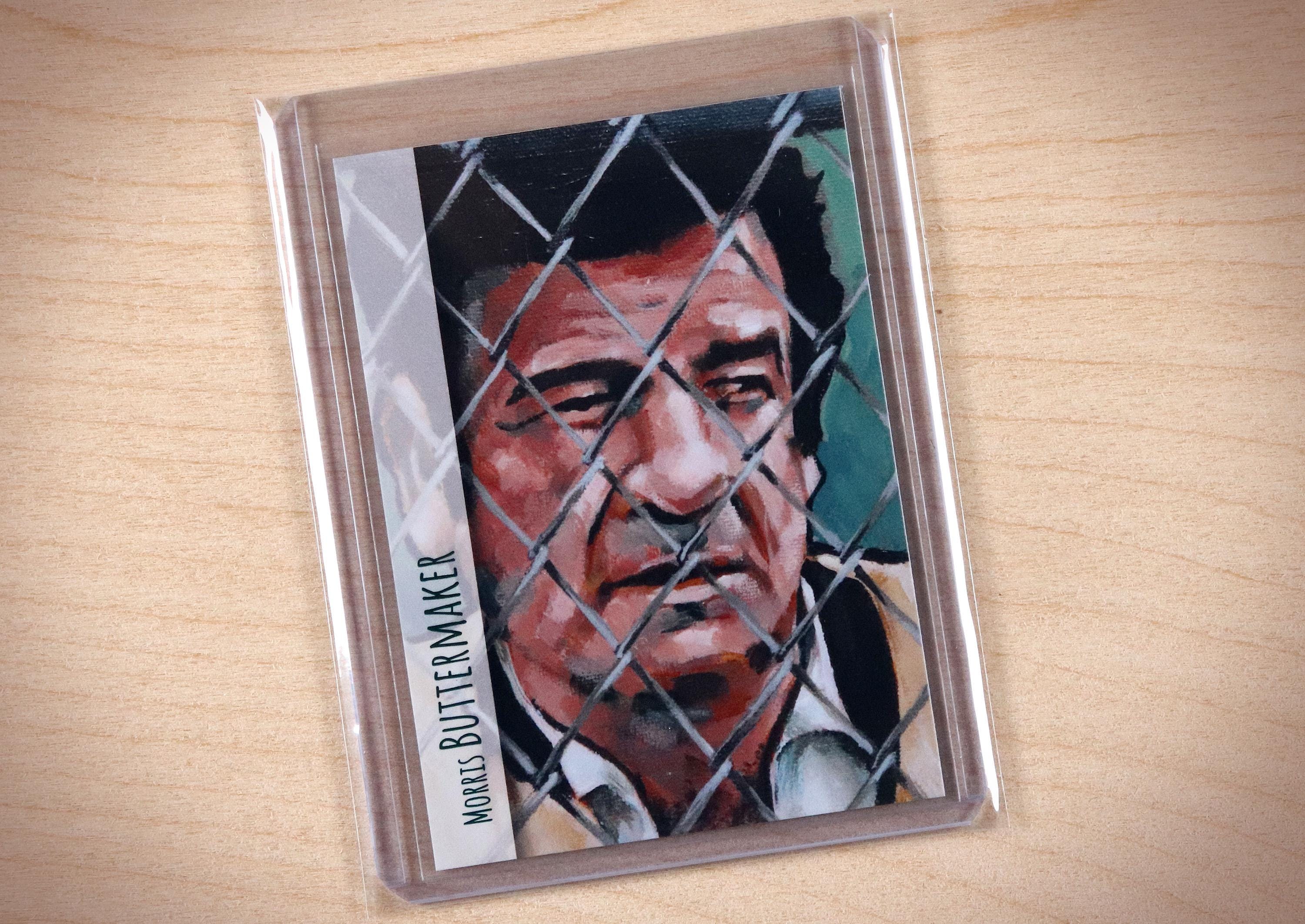 Bad News Bears Morris Buttermaker Walter Mattheau ACEO Limited Edition Baseball Art Card