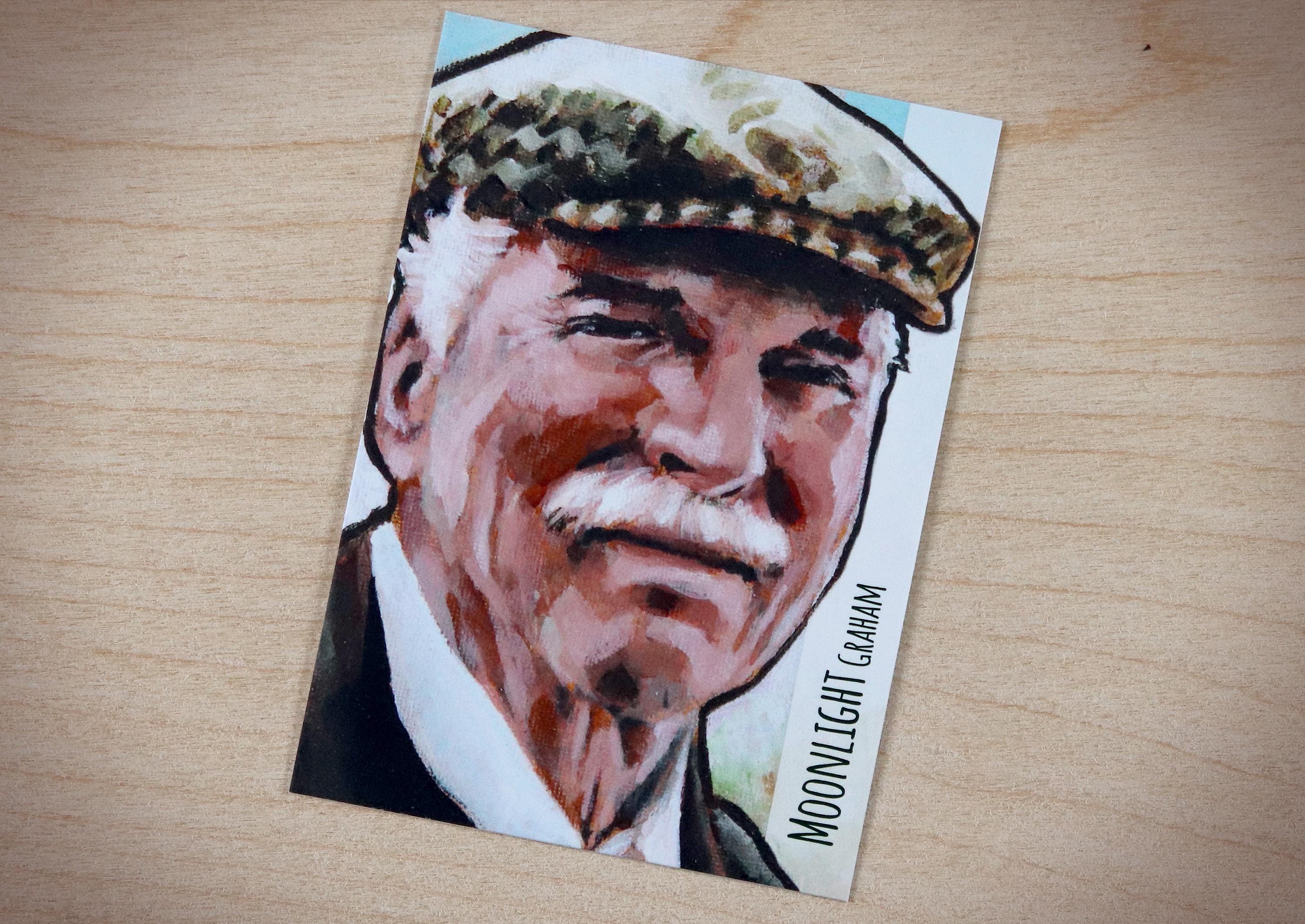 Field of Dreams Moonlight Graham Burt Lancaster ACEO Limited Edition Baseball Art Card