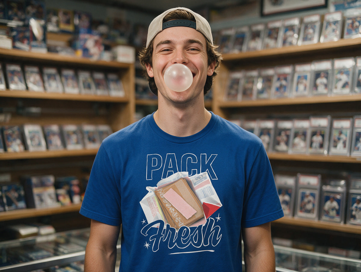 Pack Fresh Wax Pack T-Shirt – Vintage Baseball Card Graphic Unisex t-shirt