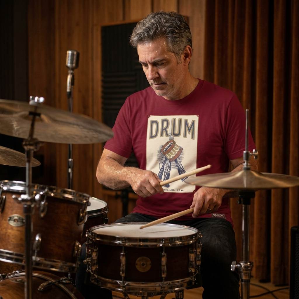 Drum Pre-war Tobacciana Unisex t-shirt
