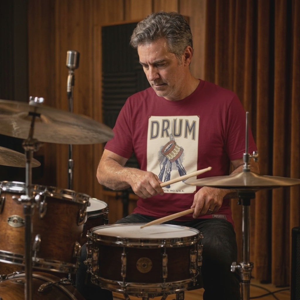Drum Pre-war Tobacciana Unisex t-shirt