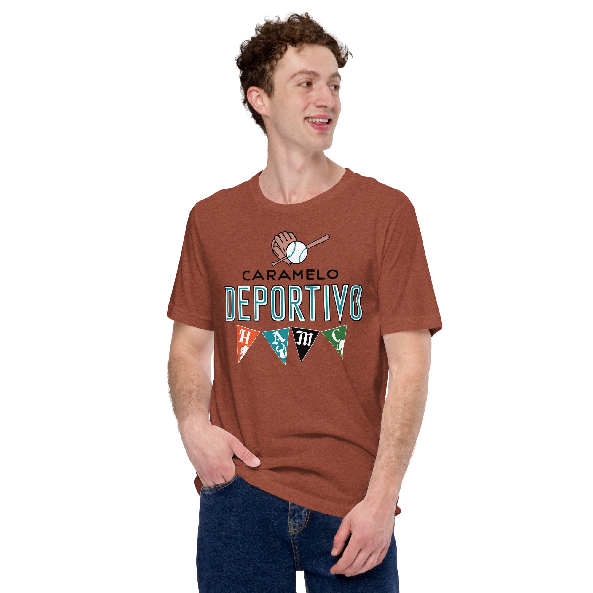 Caramelo Deportivo Cuban Baseball Banners Unisex t-shirt
