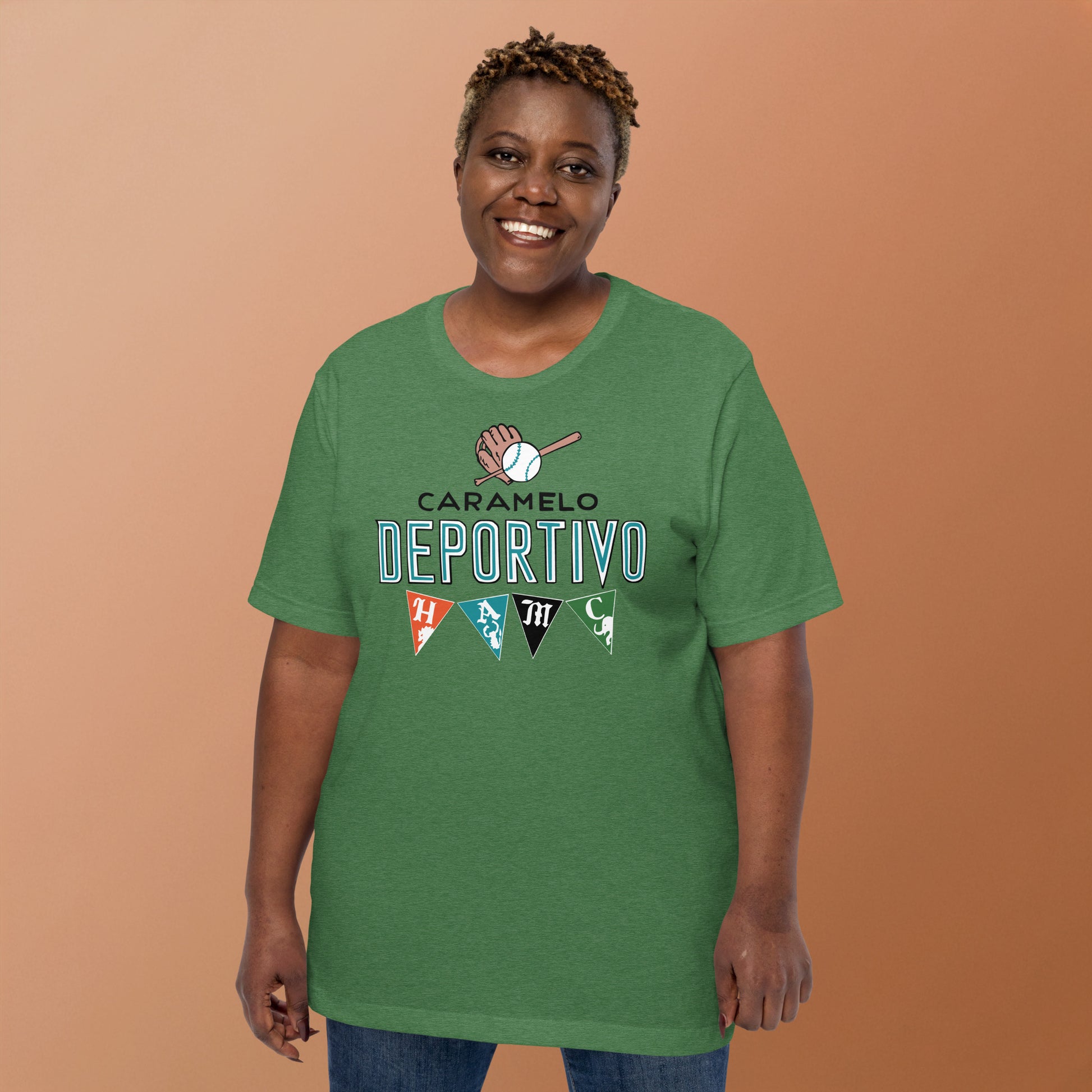 Caramelo Deportivo Cuban Baseball Banners Unisex t-shirt