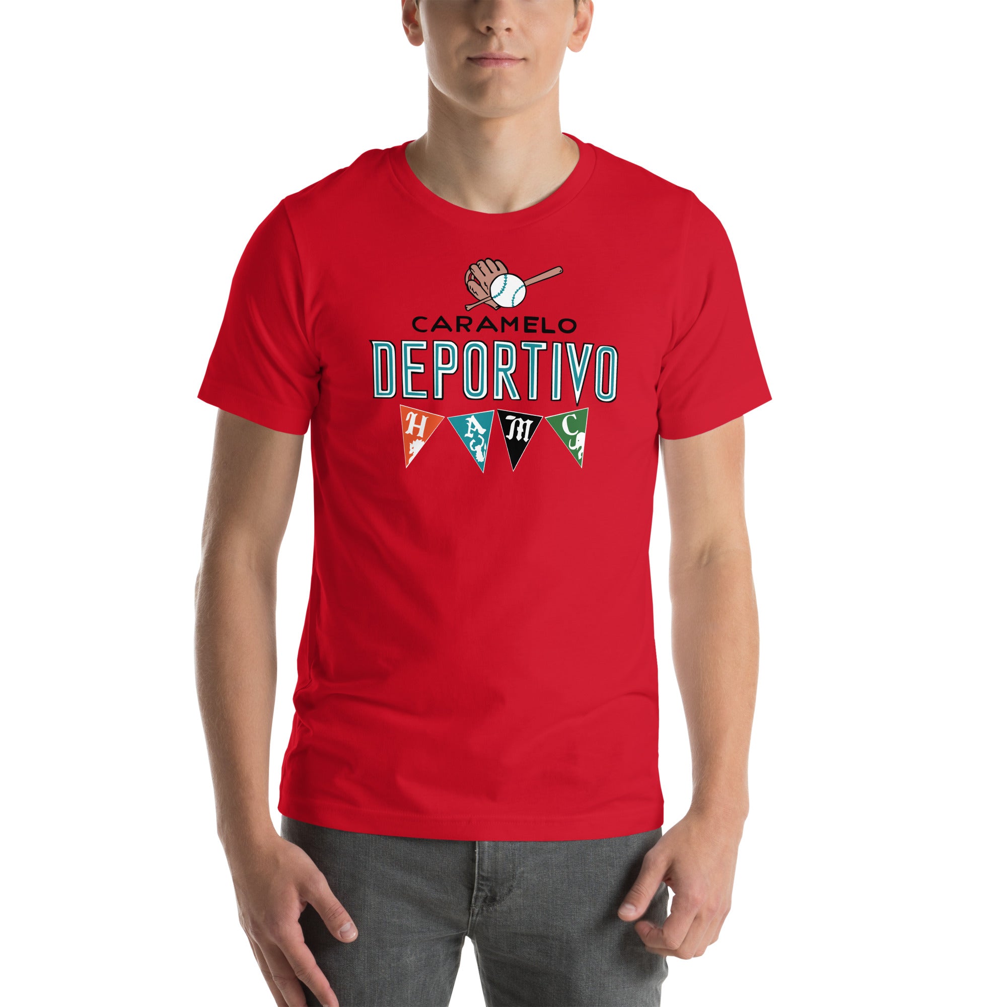 Caramelo Deportivo Cuban Baseball Banners Unisex t-shirt